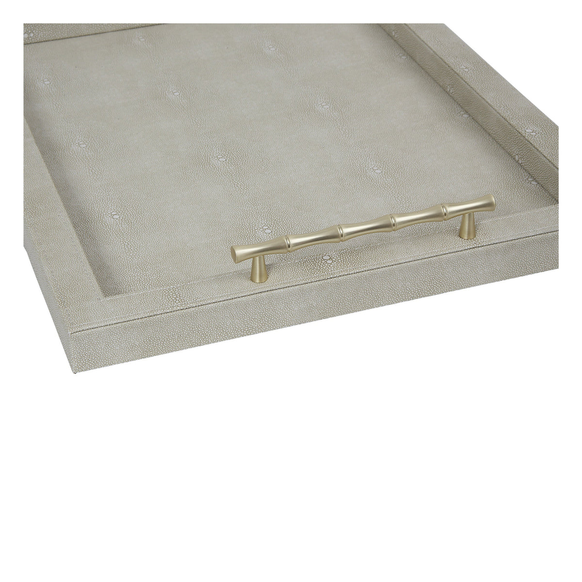 Celeste Champagne Beaded Tray.