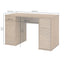 Charlton Desk | Oak in Walnut Finish