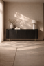 Lantine Buffet - Black Oak & Brass