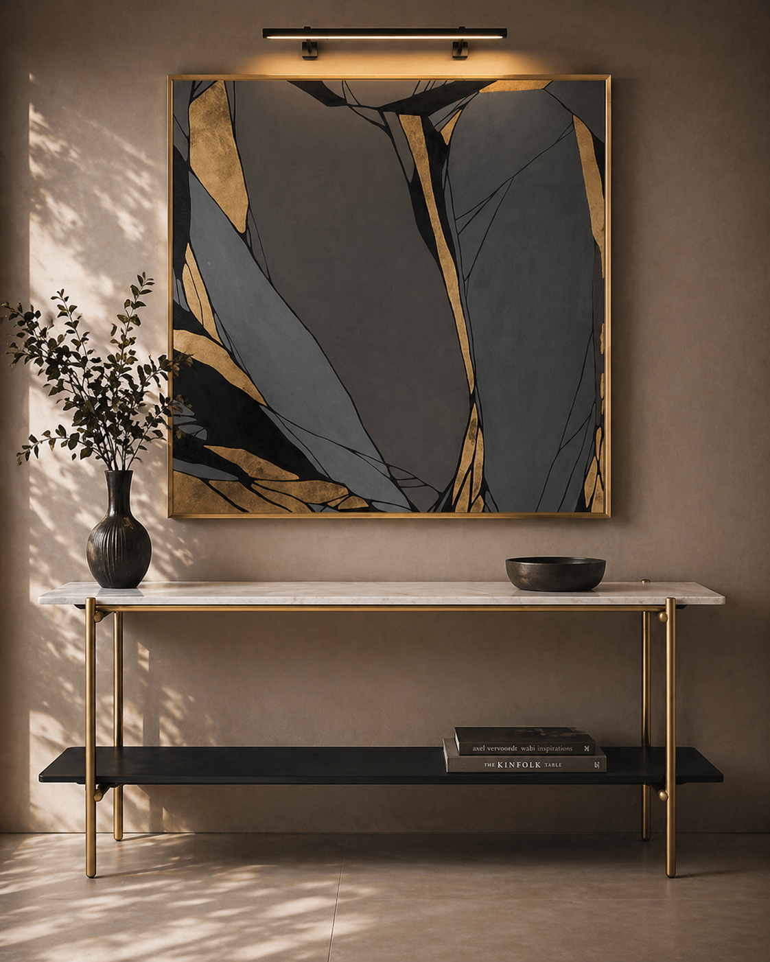 Grey Spectrum Painting