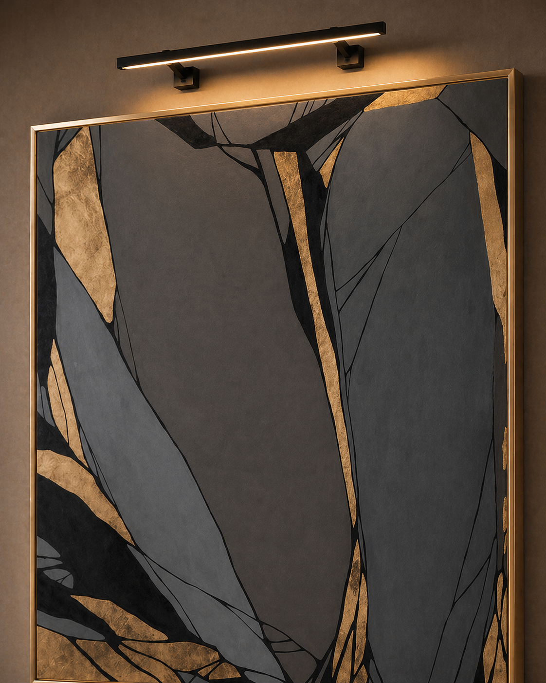 Grey Spectrum Painting