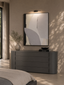 Grey Fossil Wall Art