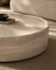 Ciladro Coffee Table - Faux Travertine - Medium