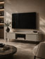 Lantine TV Unit - Matte Beige