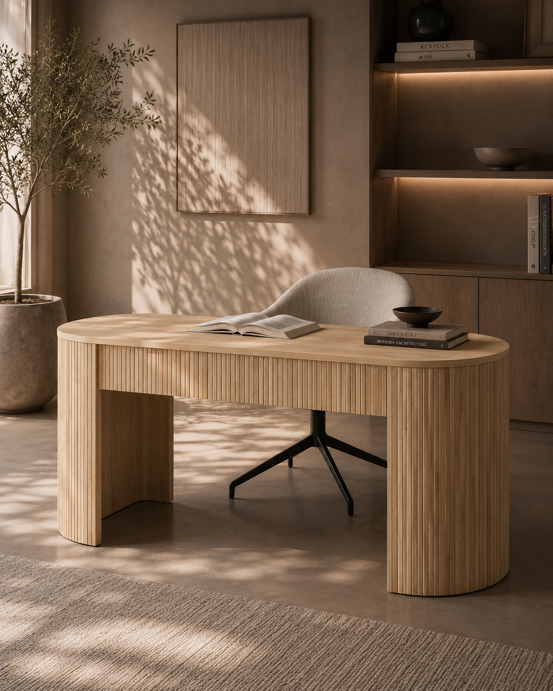 Lantine Desk - Ash Oak
