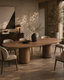 Basilca Dining Table 270 - Walnut