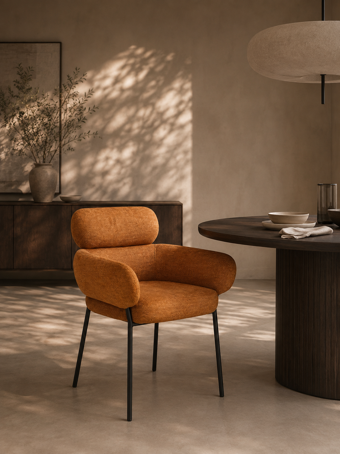 Malin Dining Chair - Bela Amber