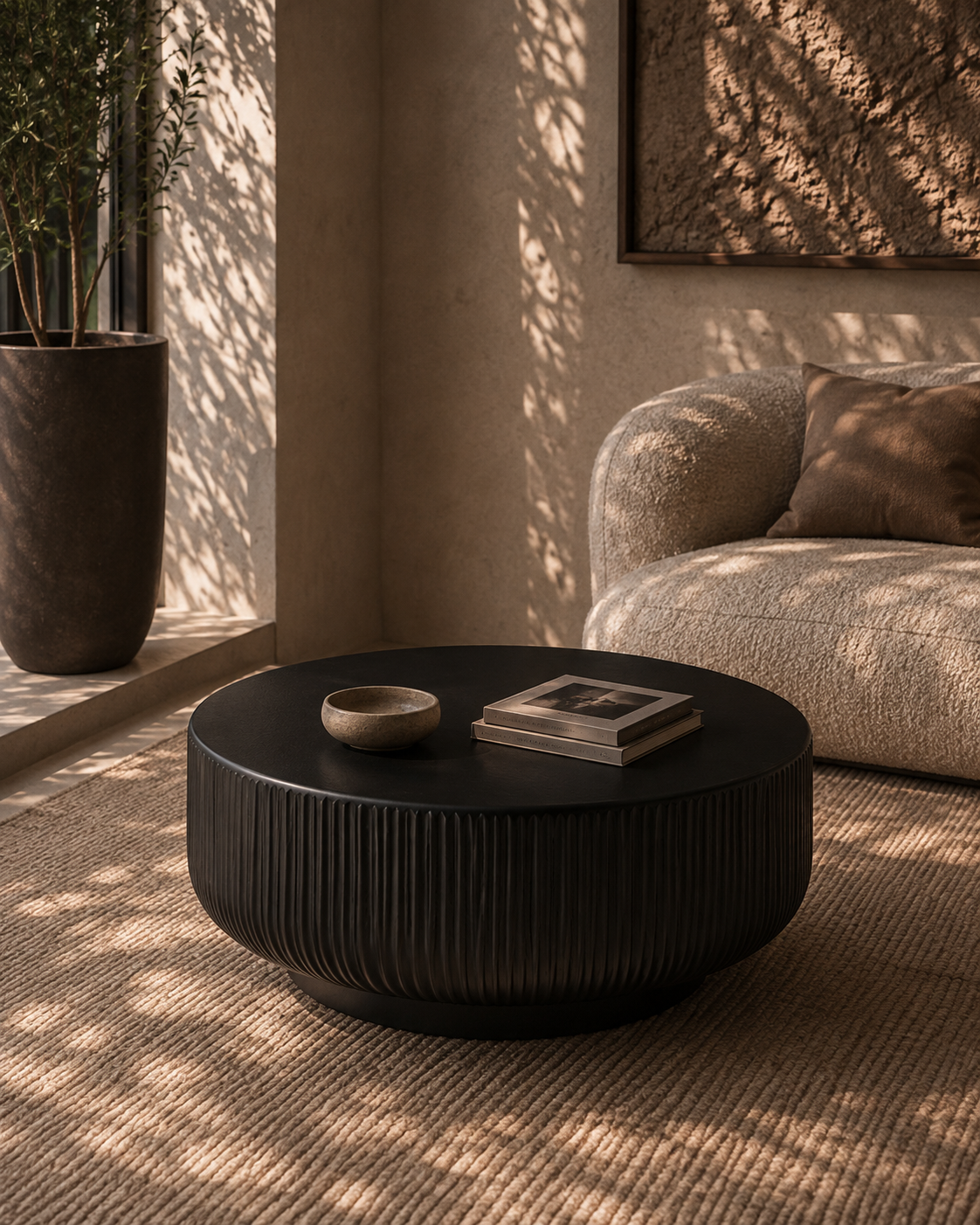 Ridge Coffee Table - Black