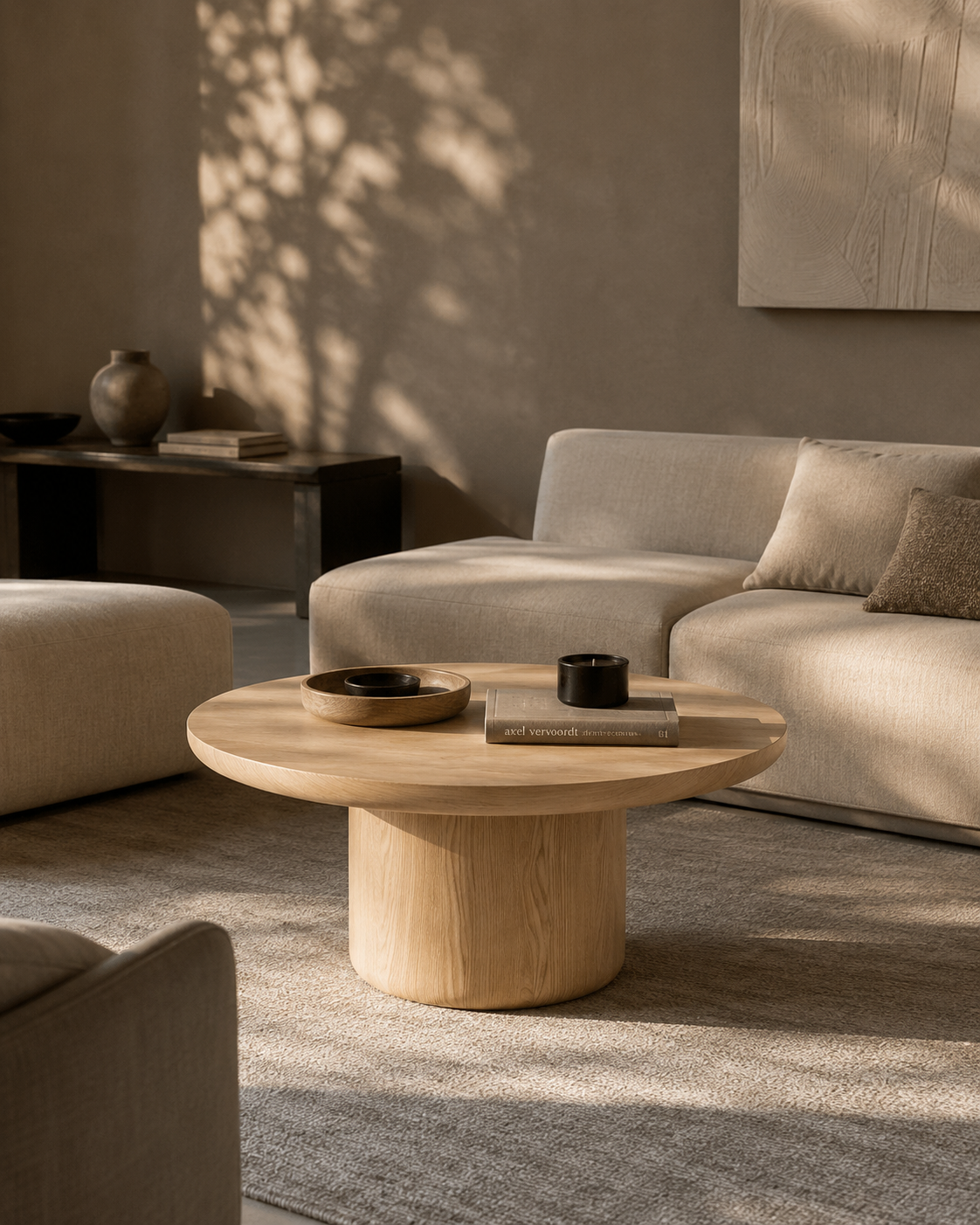 Berwick Coffee Table - Medium - Ash Oak