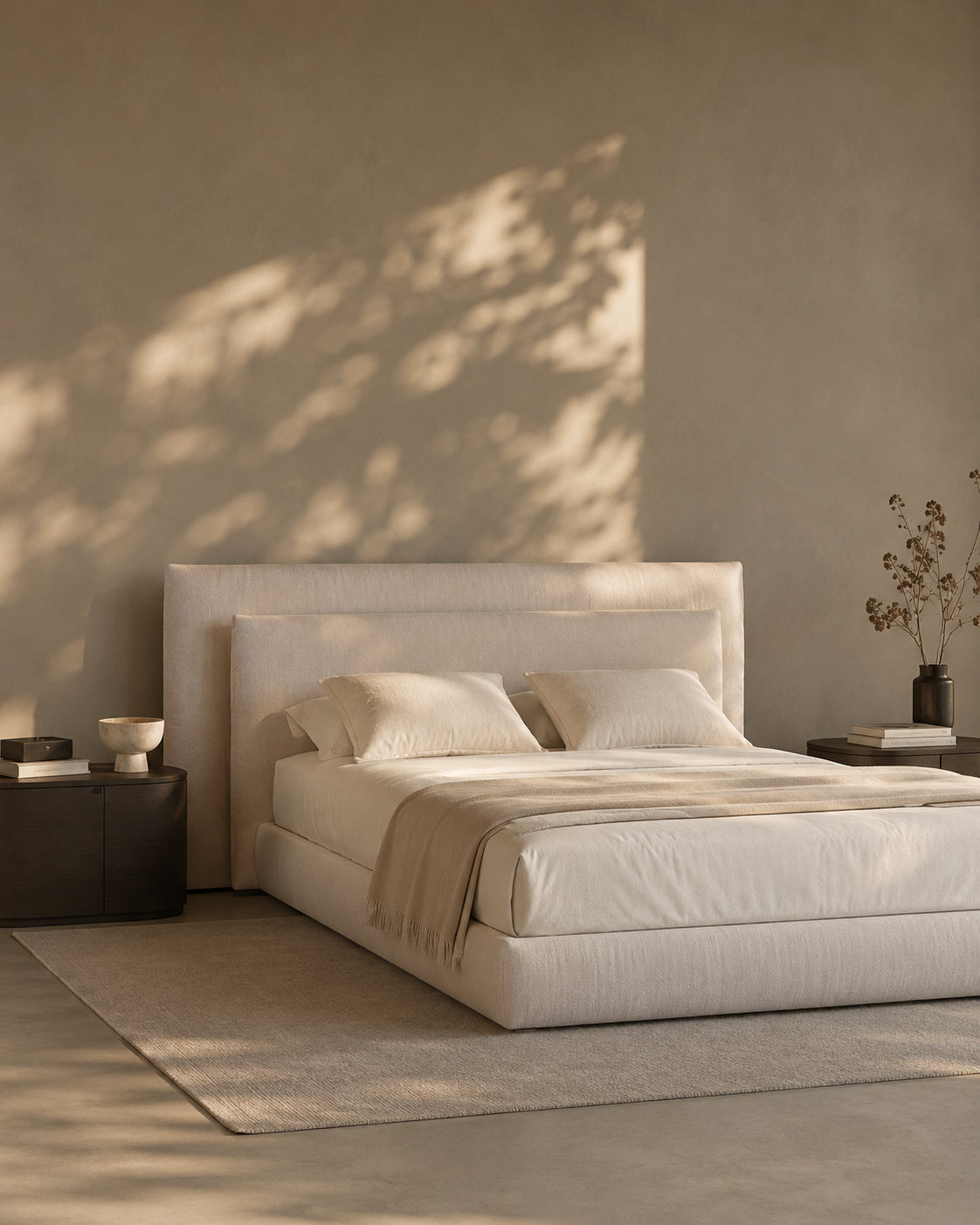 Cuba Double Bed with Storage
