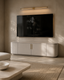 Oakura TV Unit - Matte Beige