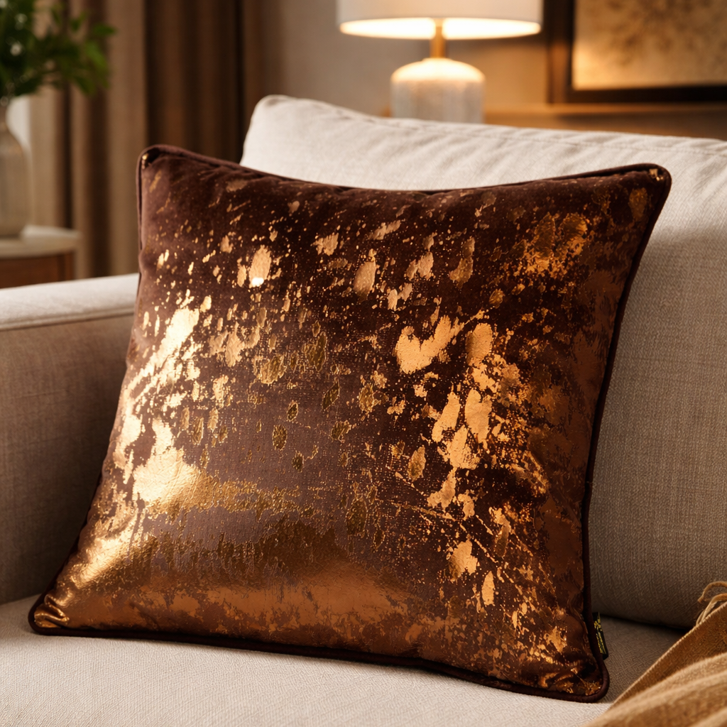 Paul Moneypenny Damnhot Choc Cushion