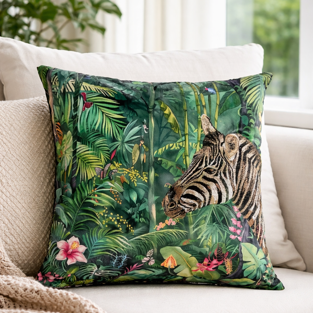 Malini Zebro Cushion