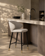 Bellroy Bar Stool - Light Beige