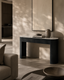 Oakura Console - Black Oak
