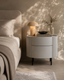 Lantine Bedside - Light Grey