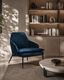 Stretti Lounge Chair - Deep Ocean