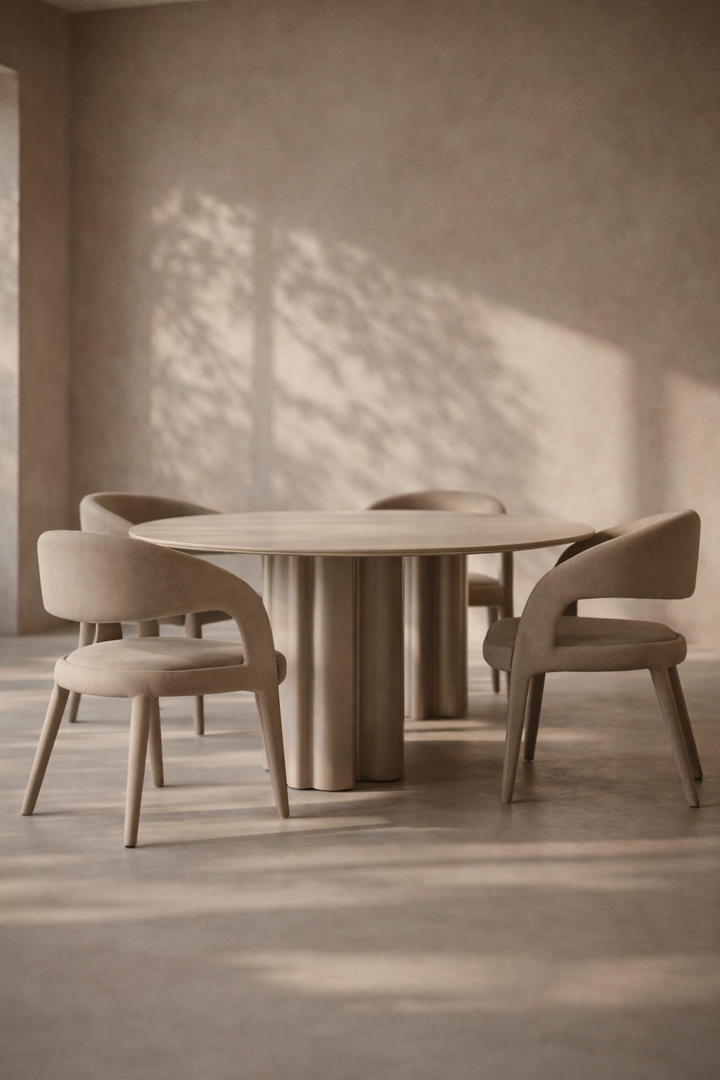 Matzo Dining Chair - Vintage Ecco Pelle