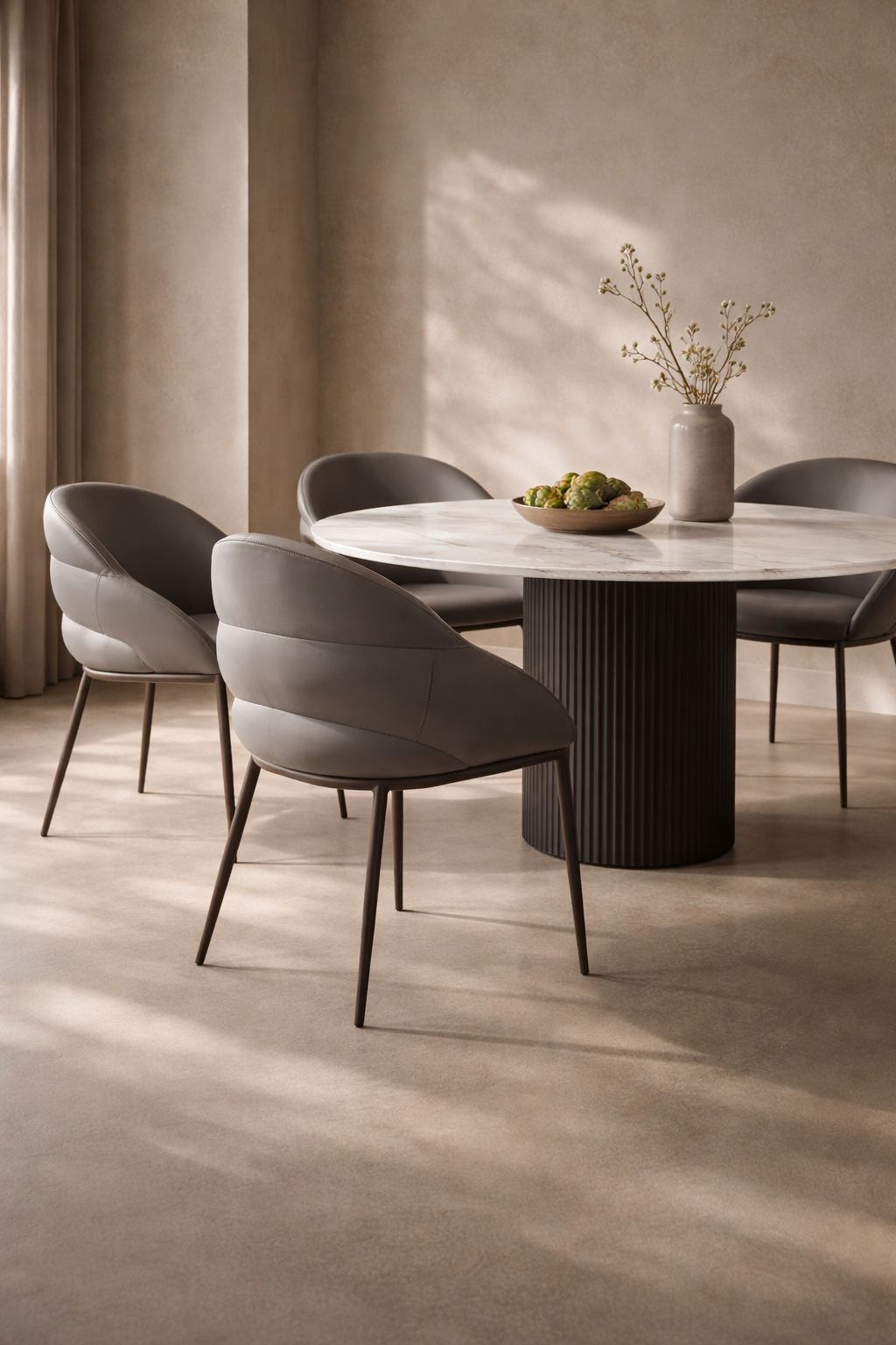 Mayer Dining Chair - Dark Grey