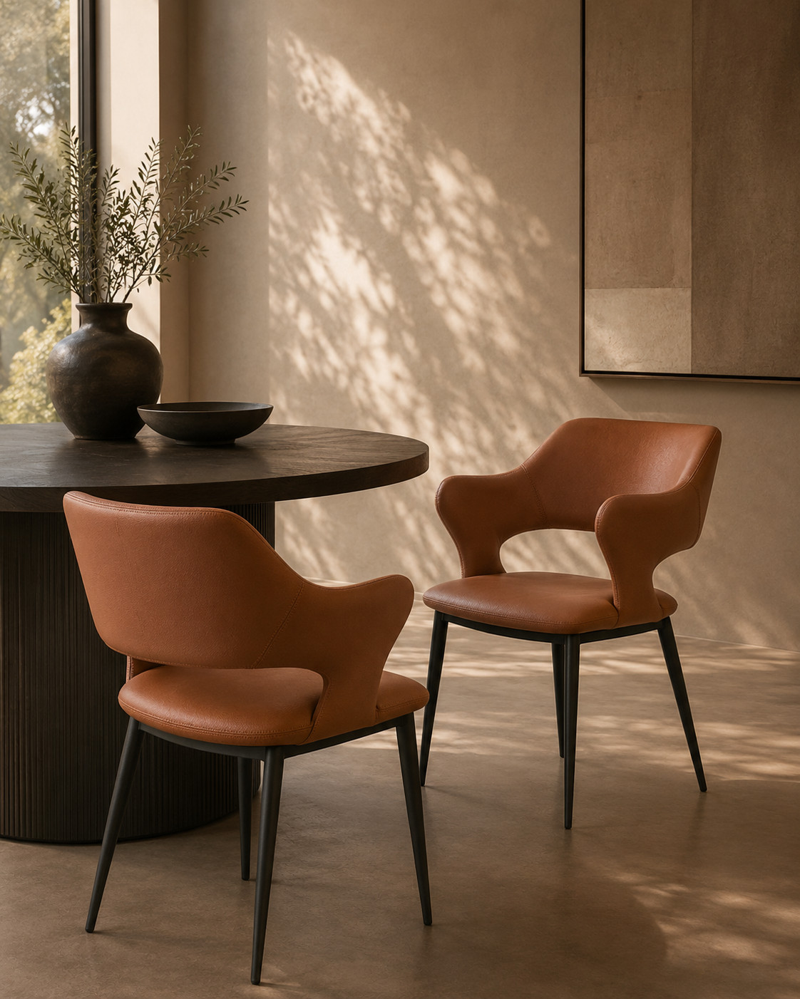 Norma Dining Chair - Colonial Tan