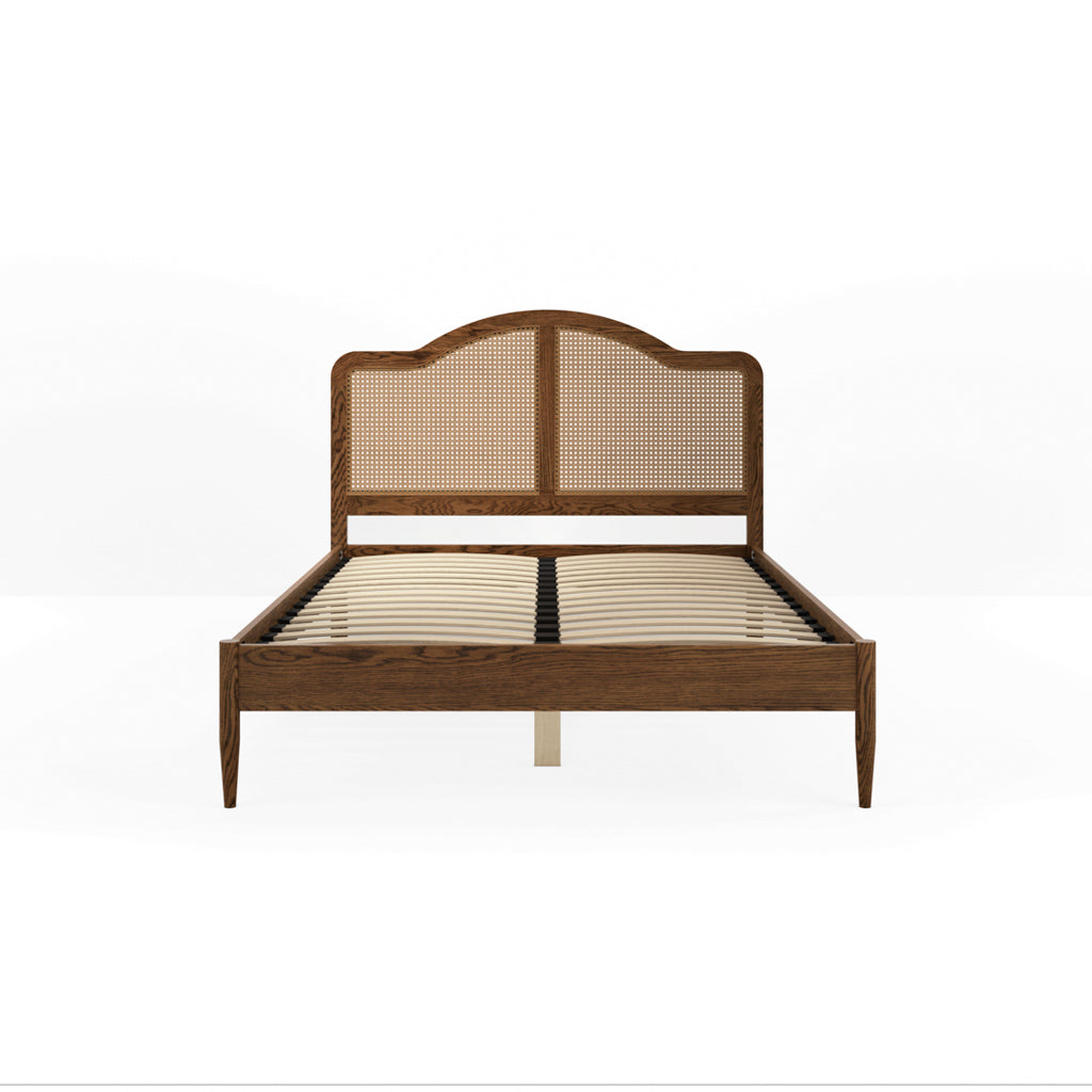 Claude Smoked Double Bed