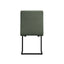 Cleaver Desert Sage and Black Dining Chairs