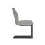 Cleaver Smoked Pearl and Black Dining Chairs