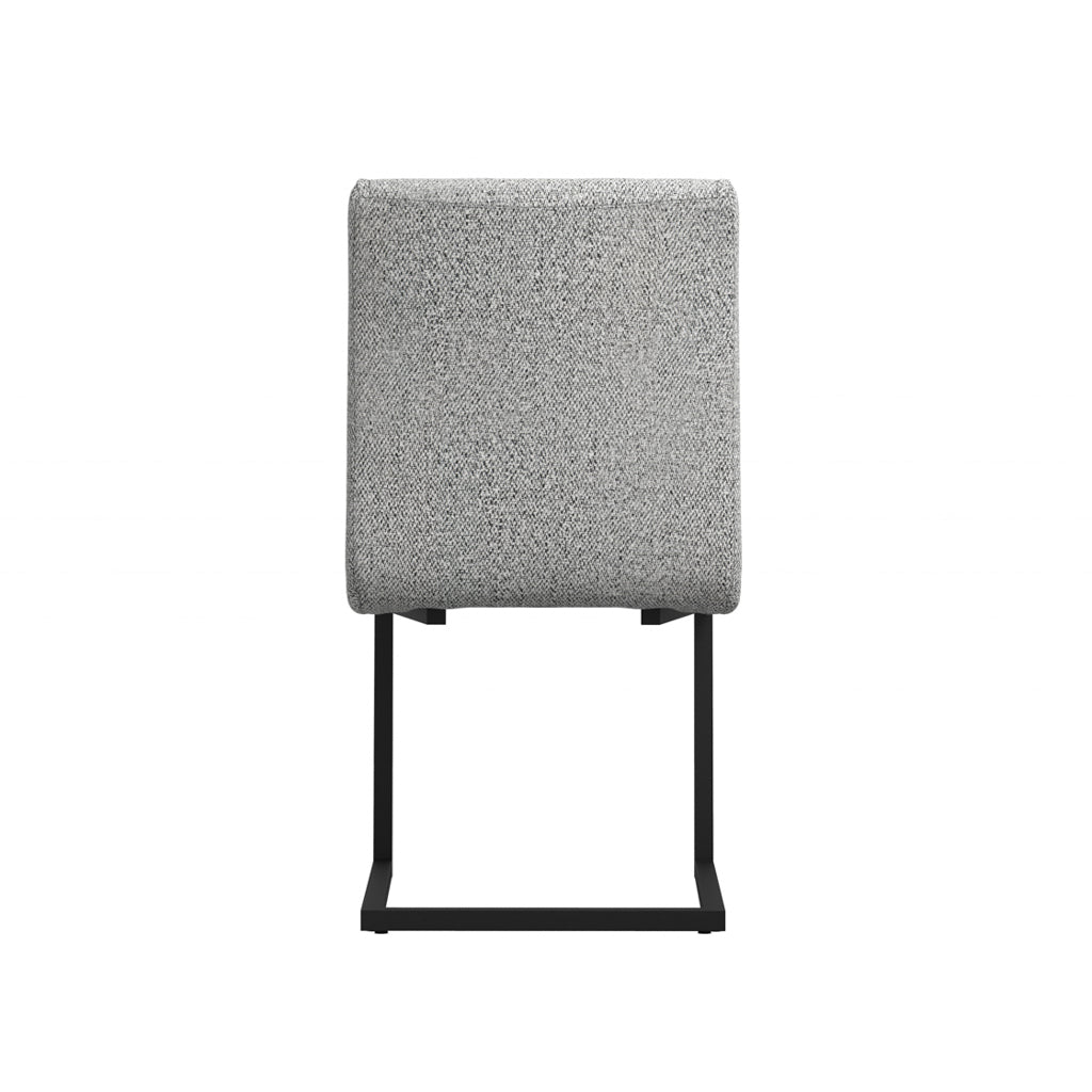 Cleaver Smoked Pearl and Black Dining Chairs