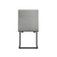 Cleaver Smoked Pearl and Black Dining Chairs