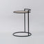 Cocktail Table Round Pumice Leather
