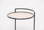 Cocktail Table Round Pumice Leather