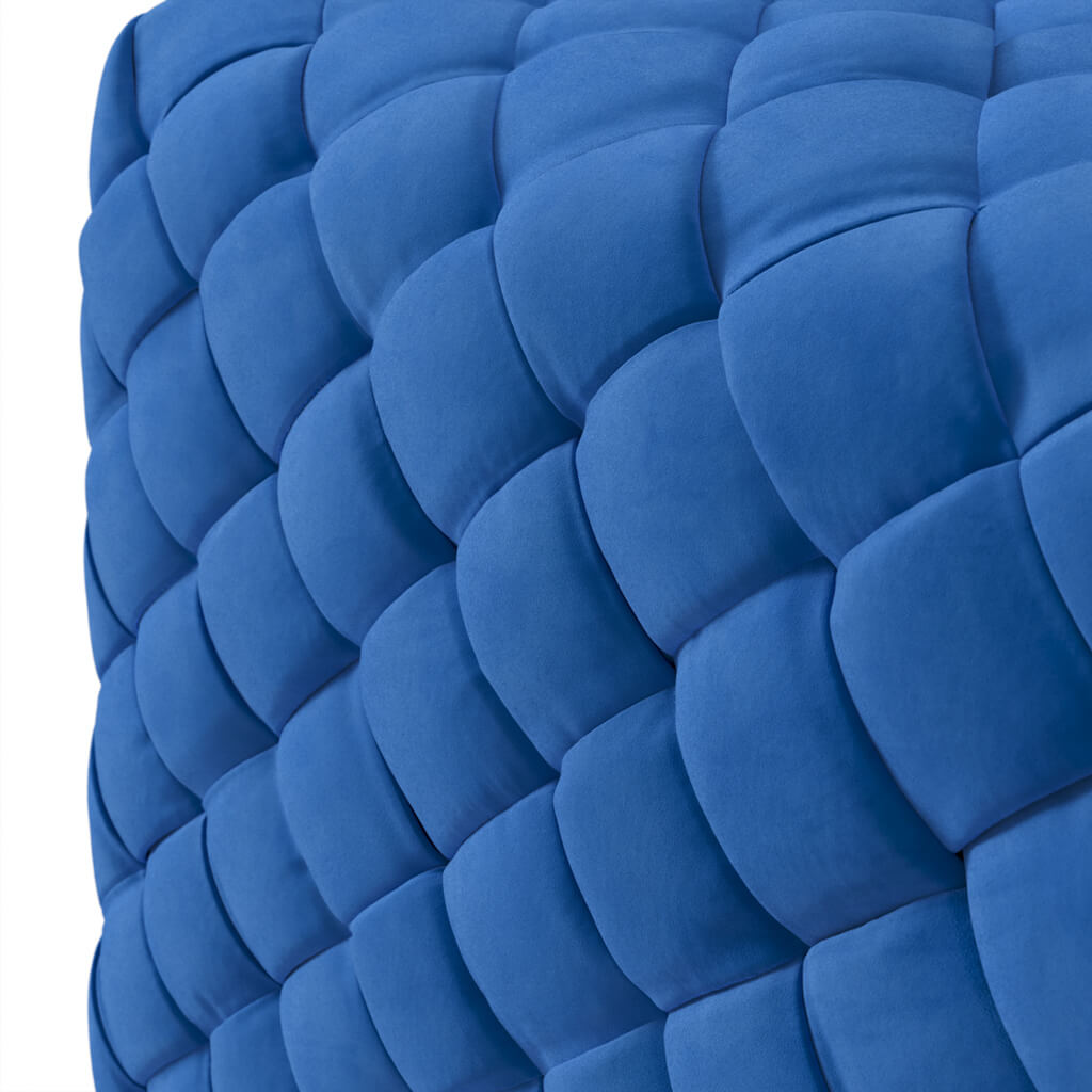 Colline Small Cobalt Pouffe