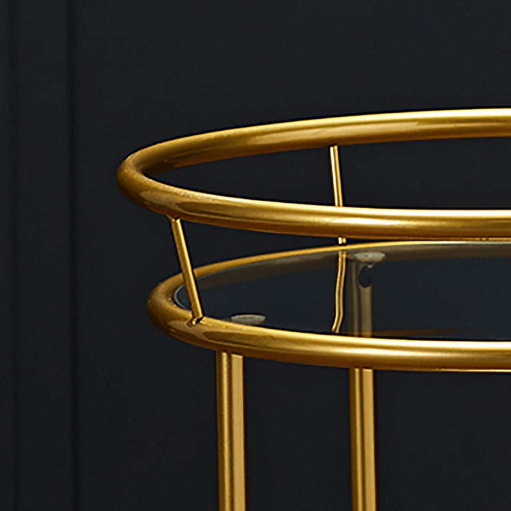 Collins Drinks Trolley Gold