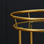 Collins Drinks Trolley Gold