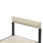 Compact Desk and Chair French Grey Leather