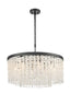 Coral 8lt Pendant in matt black