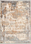 Cosimo Beige/Grey Distressed Modern Rug