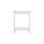 Cote White Side Table