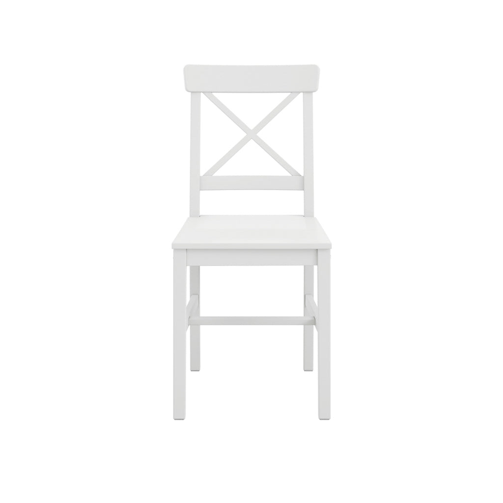 Crawford White 4 Seater Dining Set