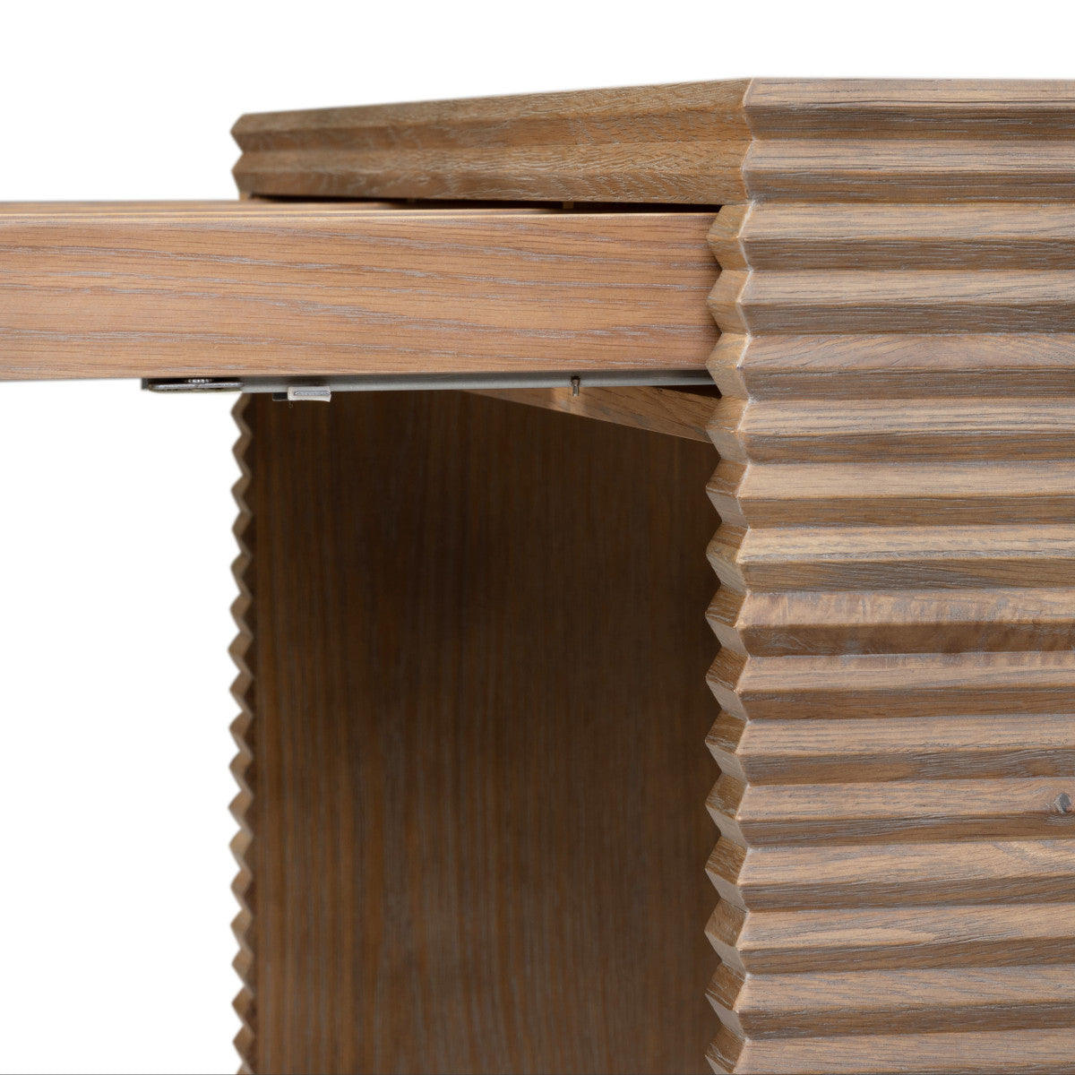 Wickham Desk | Oak | Ribbed