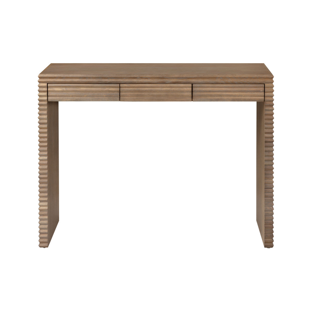 Wickham Desk | Oak | Ribbed