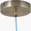 Tortona Ceiling Pendant Cobalt