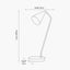 Pavonazzo Desk Lamp