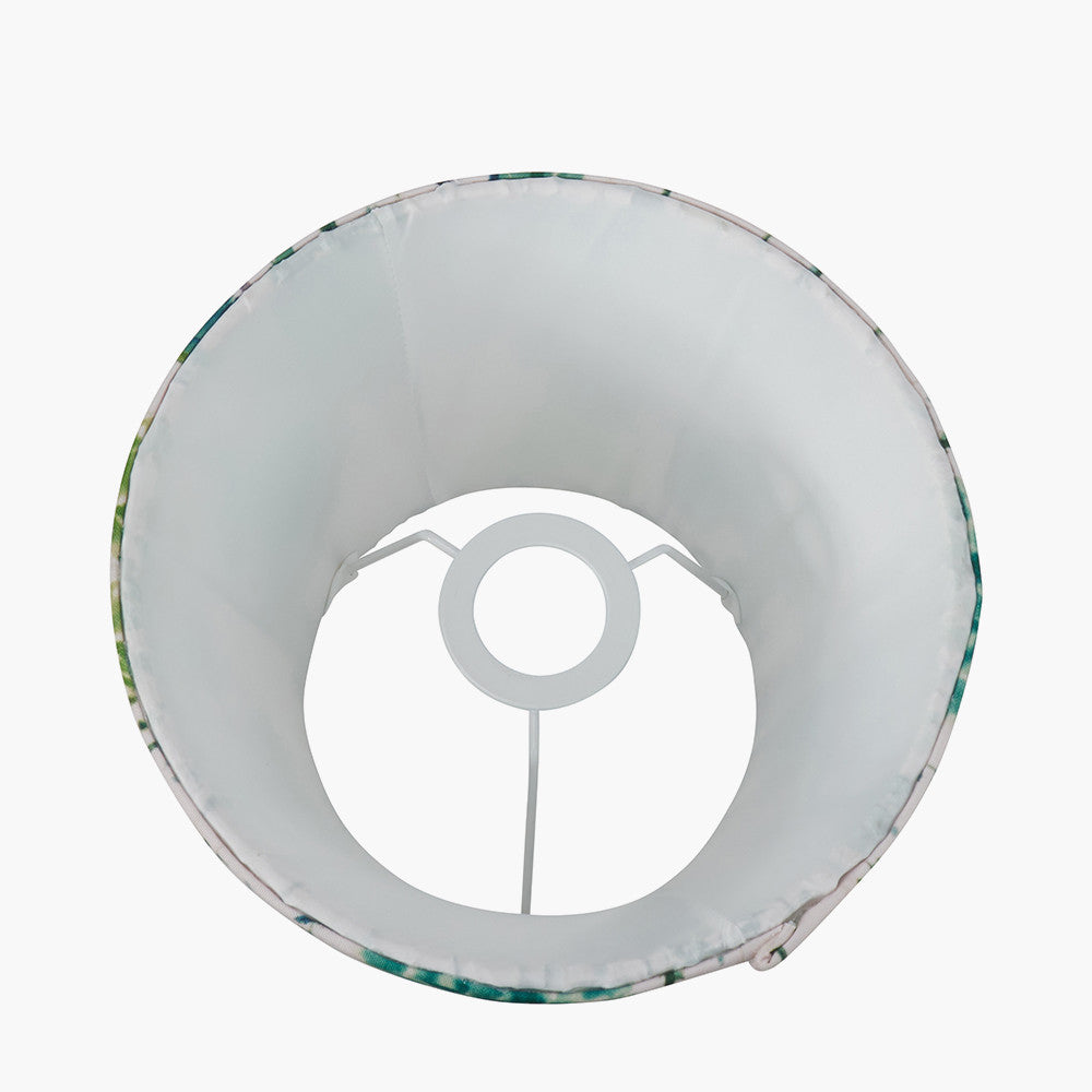Kyoto Flower 35cm Pleated Shade Emerald