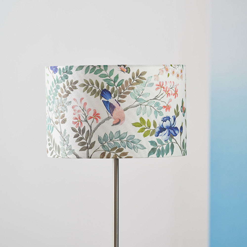 Porcelaine de Chine 35cm Drum Shade Cobalt