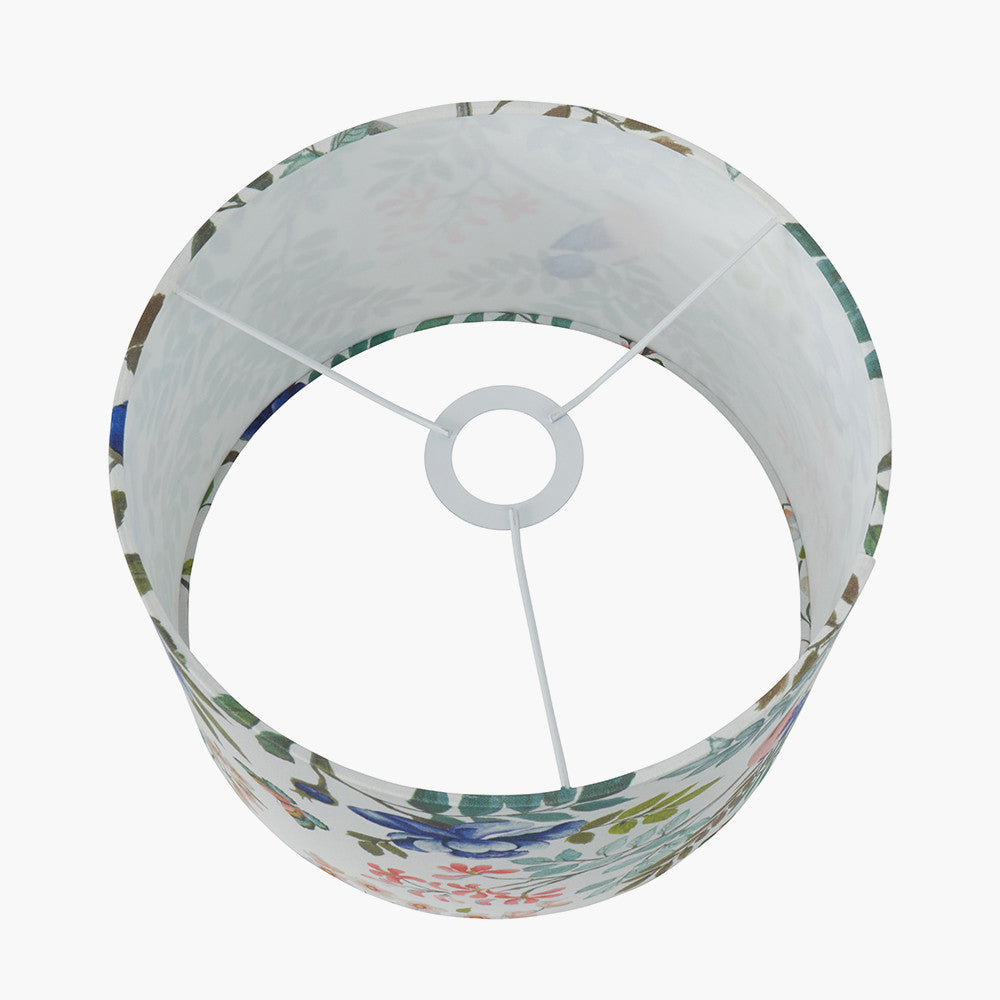 Porcelaine de Chine 40cm Drum Shade Cobalt