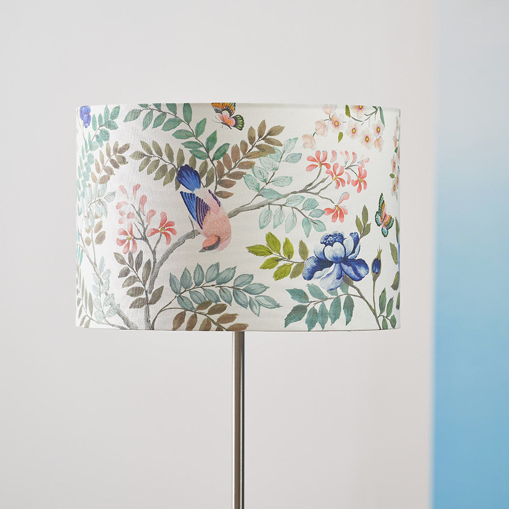 Porcelaine de Chine 40cm Drum Shade Cobalt