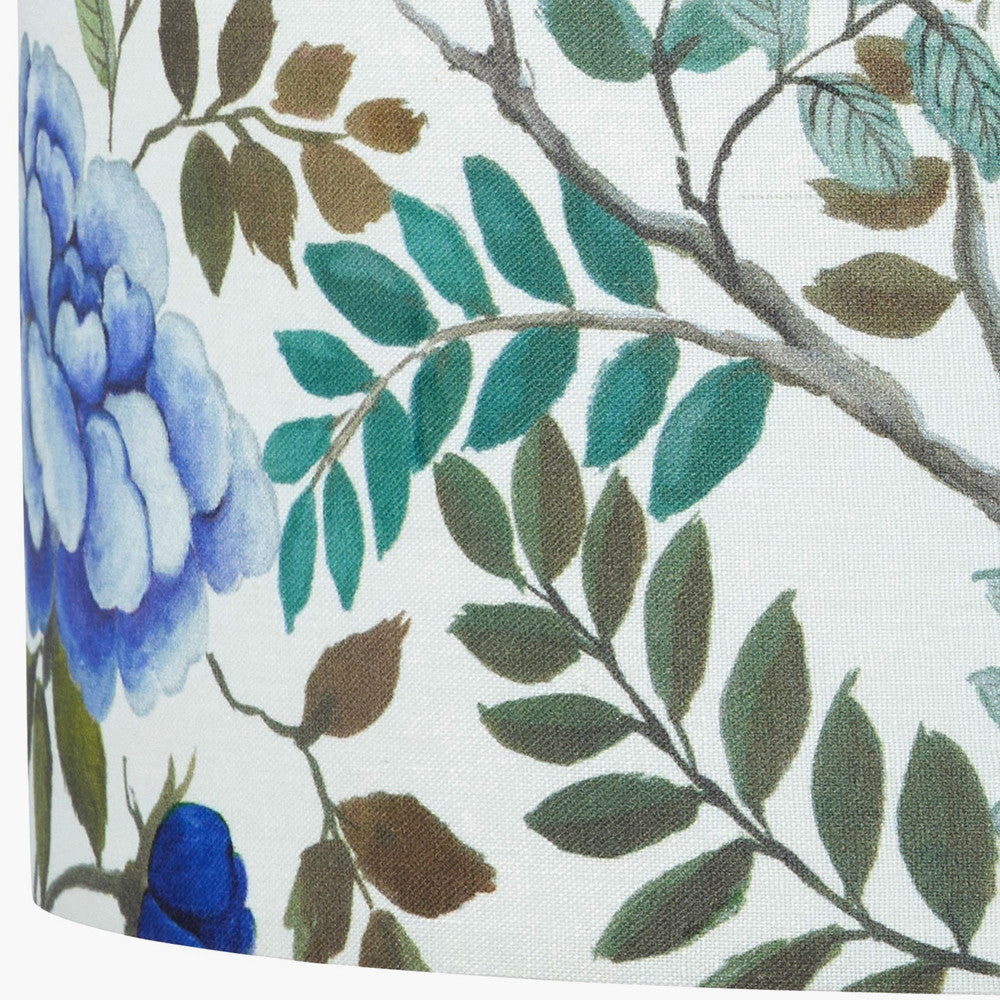 Porcelaine de Chine 45cm Drum Shade Cobalt