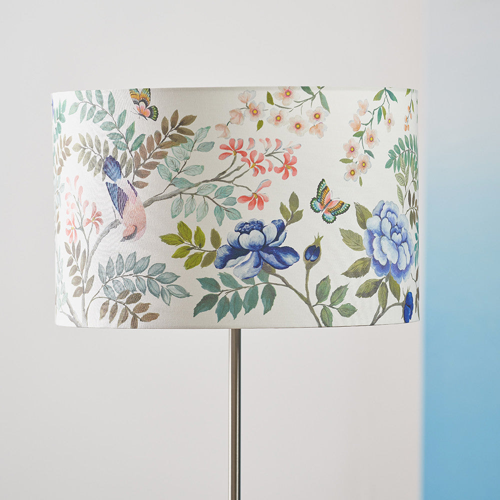 Porcelaine de Chine 45cm Drum Shade Cobalt