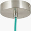 Brera Rattan Ceiling Pendant Emerald